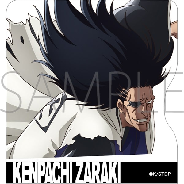 BLEACH 千年血戦篇 ダイカットステッカー/更木剣八
 アニメイトで
2025/02/01 発売