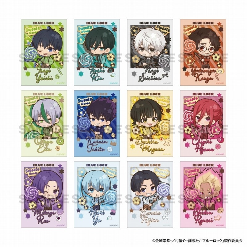[アニメイト]ブルーロック トレーディングSweets House カード/全12種
 
2025年03月発売