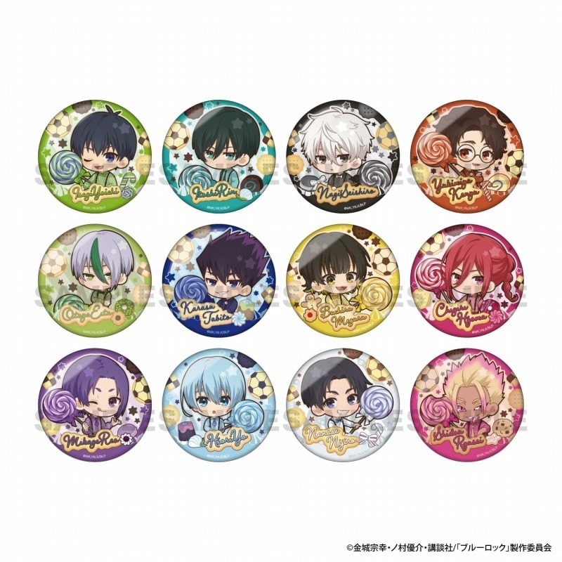 [アニメイト]ブルーロック トレーディングSweets House ミニキャラ缶バッジ/全12種
 
2025年03月発売