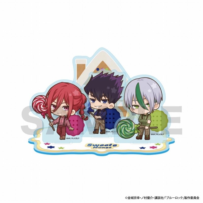 [アニメイト]ブルーロック Sweets House アクリルジオラマスタンド/千切豹馬&烏 旅人&乙夜影汰
 
2025年03月発売