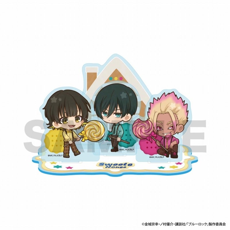 [アニメイト]ブルーロック Sweets House アクリルジオラマスタンド/蜂楽 廻&糸師 凛&士道龍聖
 
2025年03月発売