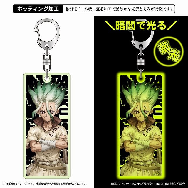 Dr.STONE 蓄光アクリルキーホルダー/石神千空
 アニメイトで
2025年04月中旬発売