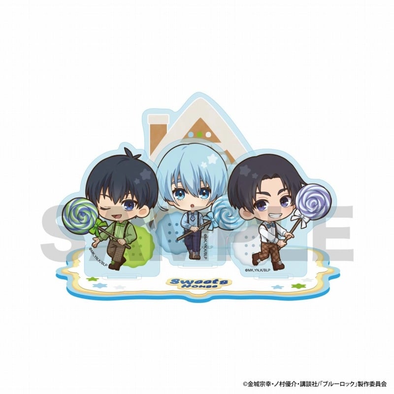 [アニメイト]ブルーロック Sweets House アクリルジオラマスタンド/潔 世一&氷織 羊&七星虹郎
 
2025年03月発売