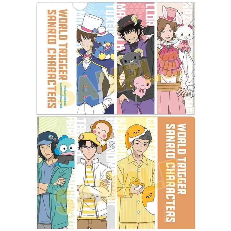 ワールドトリガー×サンリオキャラクターズ クリアファイル B級隊員 ver.1
 アニメイトで
2025年02月発売