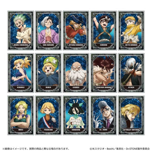 Dr.STONE トレーディングアクリルカード 【1BOX】 キャラアニで
                                                2025年4月発売