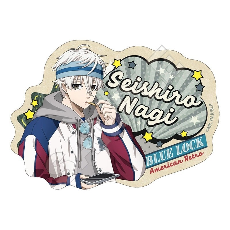 [アニメイト]TVアニメ『ブルーロック』 アメリカンレトロ ステッカー 凪 誠士郎
 
2025年05月発売
