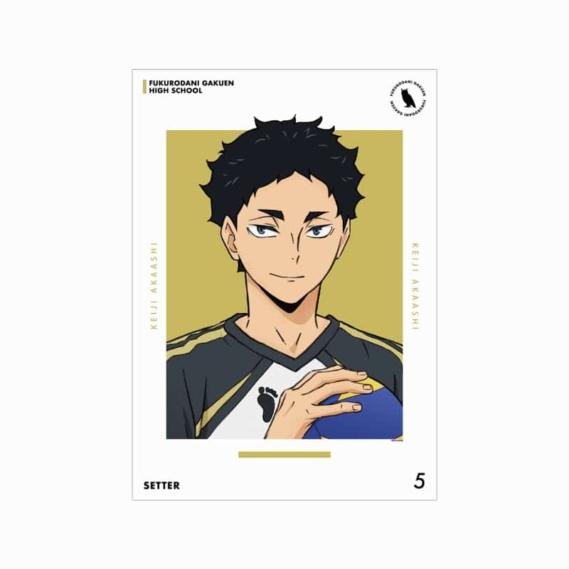 ハイキュー!! 赤葦京治 ユニフォームver. A3マット加工ポスター【再販】
 
2025年6月17日発売
で取扱中