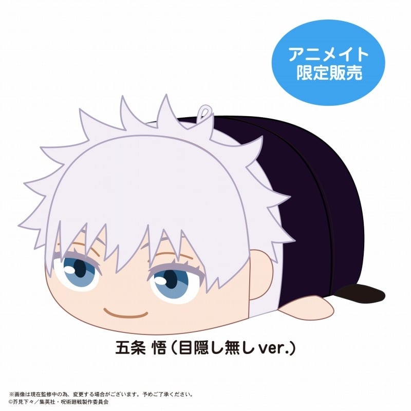 [アニメイト]呪術廻戦 ぽてコロマスコットBIG2 H:五条 悟(目隠し無しver.)[アニメイト限定]
 
2025年07月発売