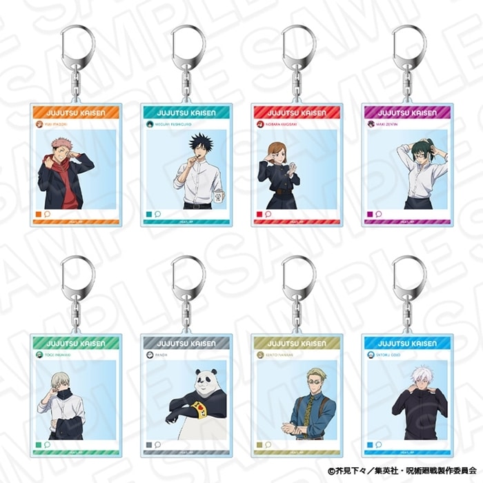 [アニメイト]呪術廻戦 インスタントフォト風キーホルダー(ブラインド) Morning ver.
 
2025年06月発売