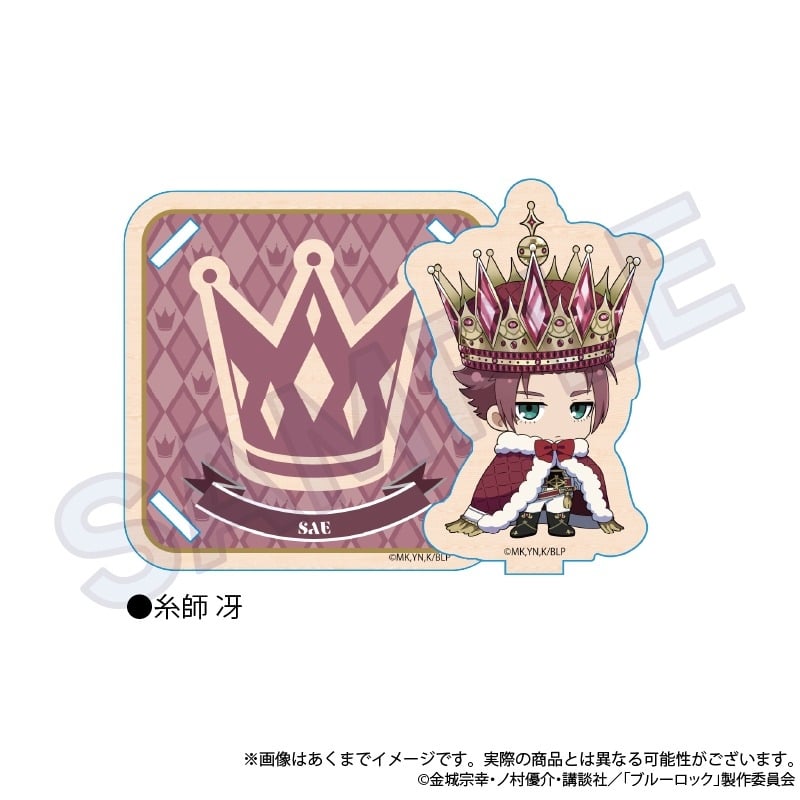 [アニメイト]ブルーロック 木製スタンドコースター ColorKing ver. 糸師 冴
 
2025年06月発売