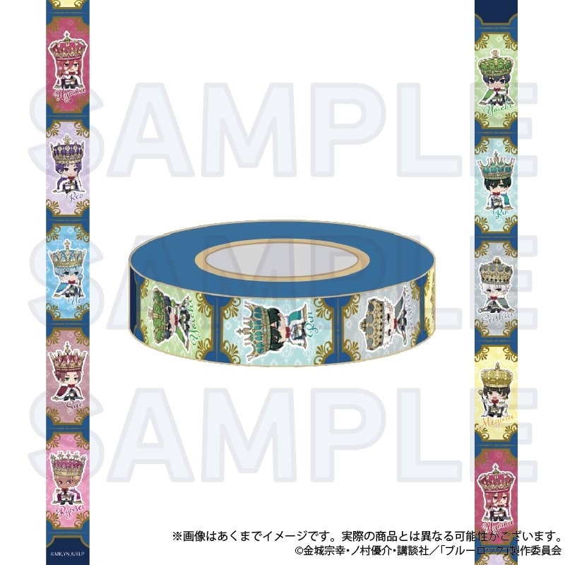 [アニメイト]ブルーロック マスキングテープ ColorKing ver.
 
2025年06月発売
