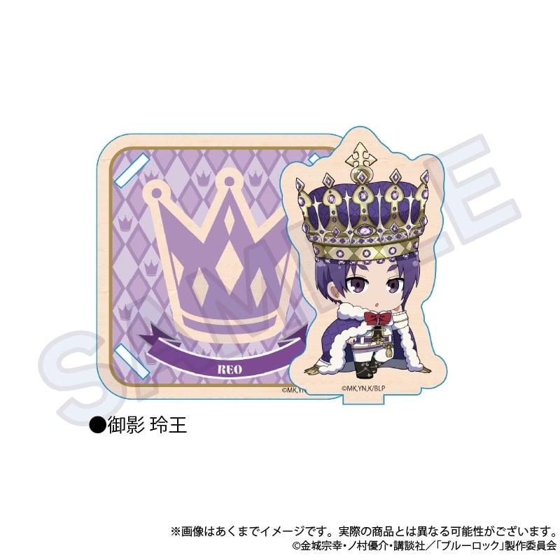 [アニメイト]ブルーロック 木製スタンドコースター ColorKing ver. 御影 玲王
 
2025年06月発売