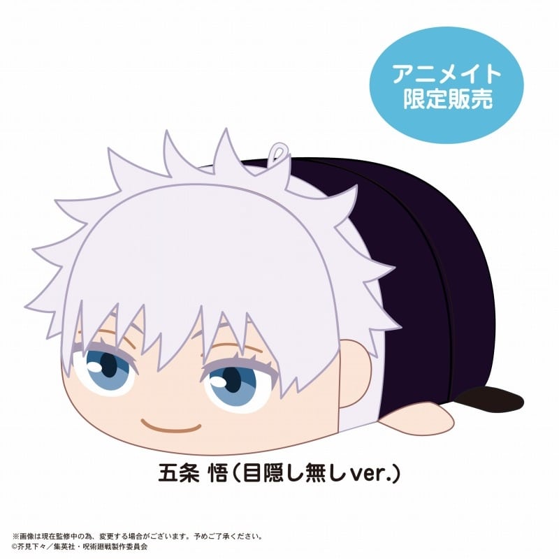 [アニメイト]呪術廻戦 ぽてコロマスコットMsize2 H:五条 悟(目隠し無しver.)[アニメイト限定]
 
2025年07月発売