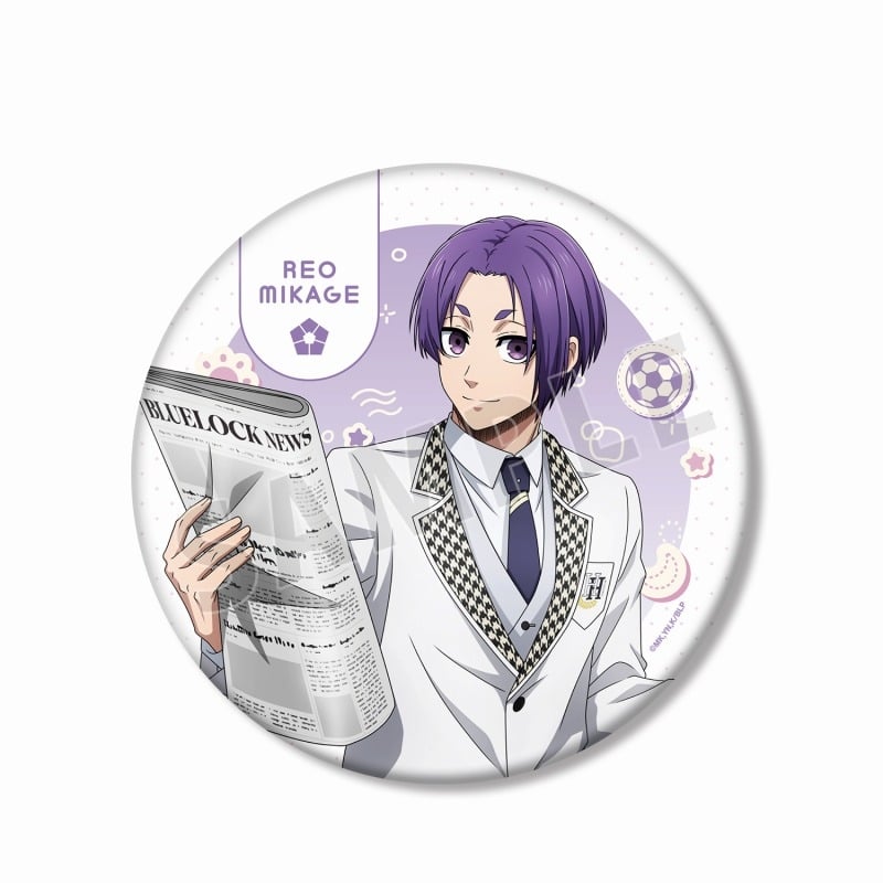 [アニメイト]TVアニメ『ブルーロック』 描き下ろし 御影 玲王 モーニングルーティンver. BIG缶バッジ
 
2025年6月27日発売