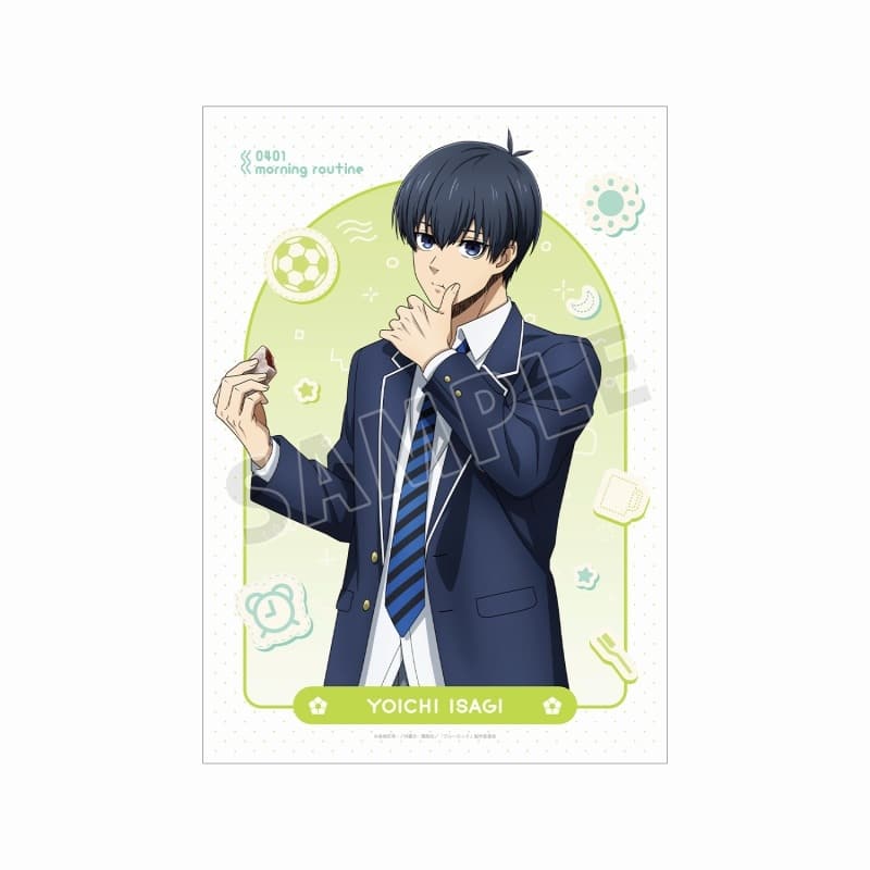 [アニメイト]TVアニメ『ブルーロック』 描き下ろし 潔 世一 モーニングルーティンver. A3マット加工ポスター
 
2025年6月27日発売