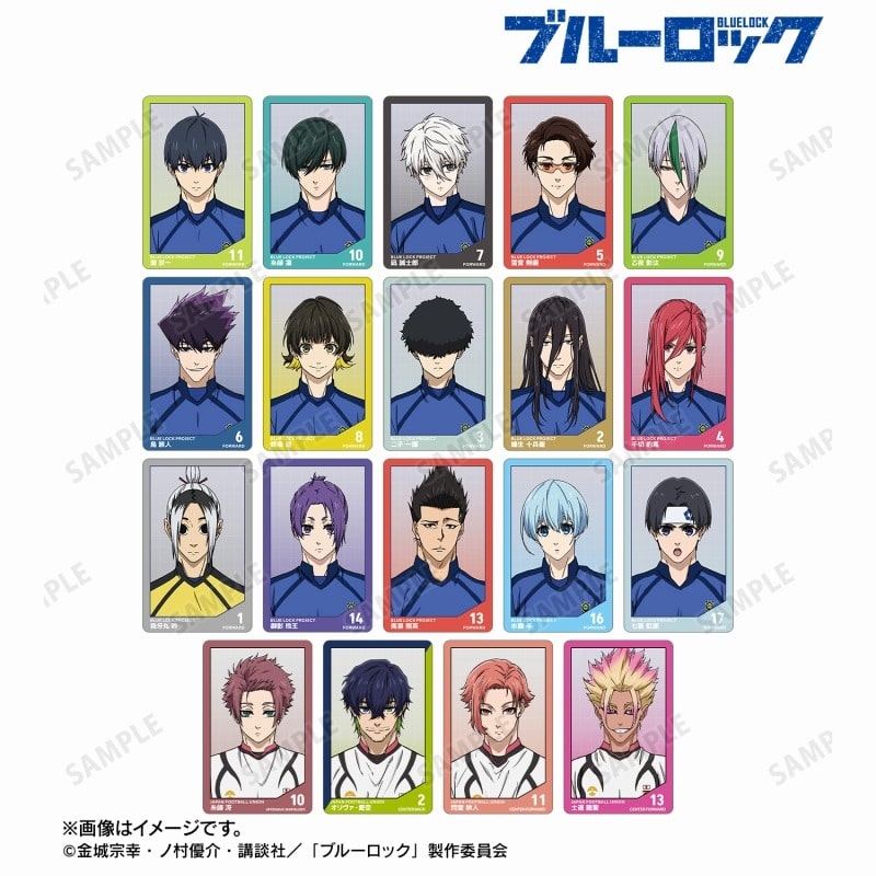 [アニメイト]TVアニメ『ブルーロック』 トレーディングプラスチックカード
 
2025年6月7日発売