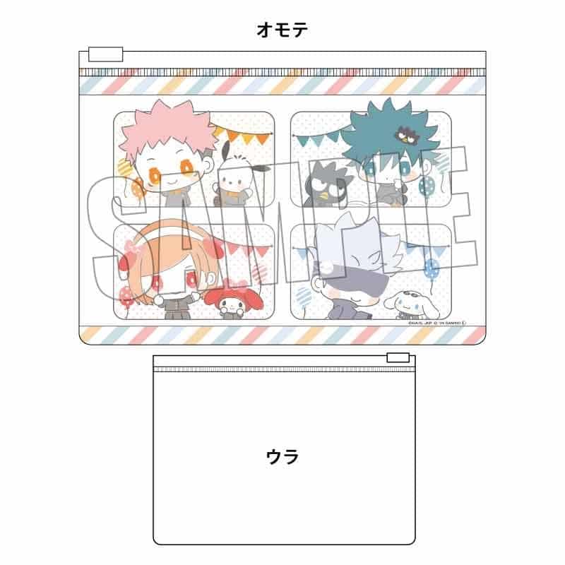 [アニメイト]呪術廻戦 渋谷事変 × サンリオキャラクターズ フラットポーチ A
 
2025年03月中旬発売