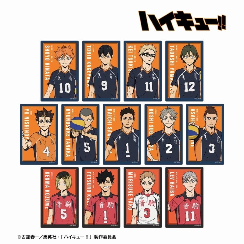 『劇場版ハイキュー!! ゴミ捨て場の決戦』 トレーディングカードステッカー【アニメイト特典付】
 
2024年10月7日発売