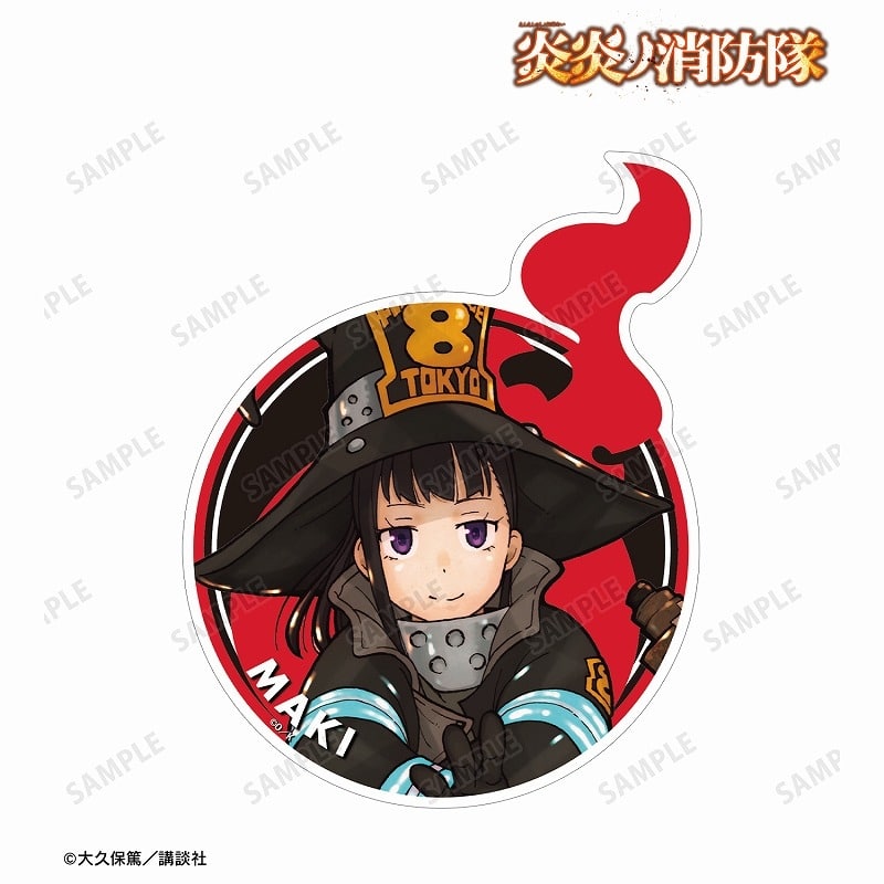 漫画炎炎ノ消防隊 茉希 尾瀬 トラベルステッカー
 
2024年1月27日発売
 【アニメイト】