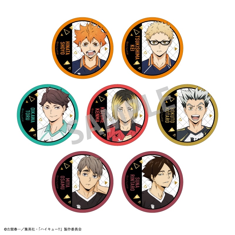 ハイキュー!! トレーディング箔押し缶バッジ(A)【再販】
 
2024年09月発売