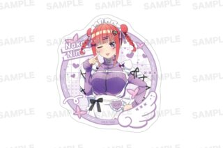 五等分の花嫁* ダイカットステッカー  (ジャージメイド ver.) 中野 二乃
 
2025年08月上旬発売