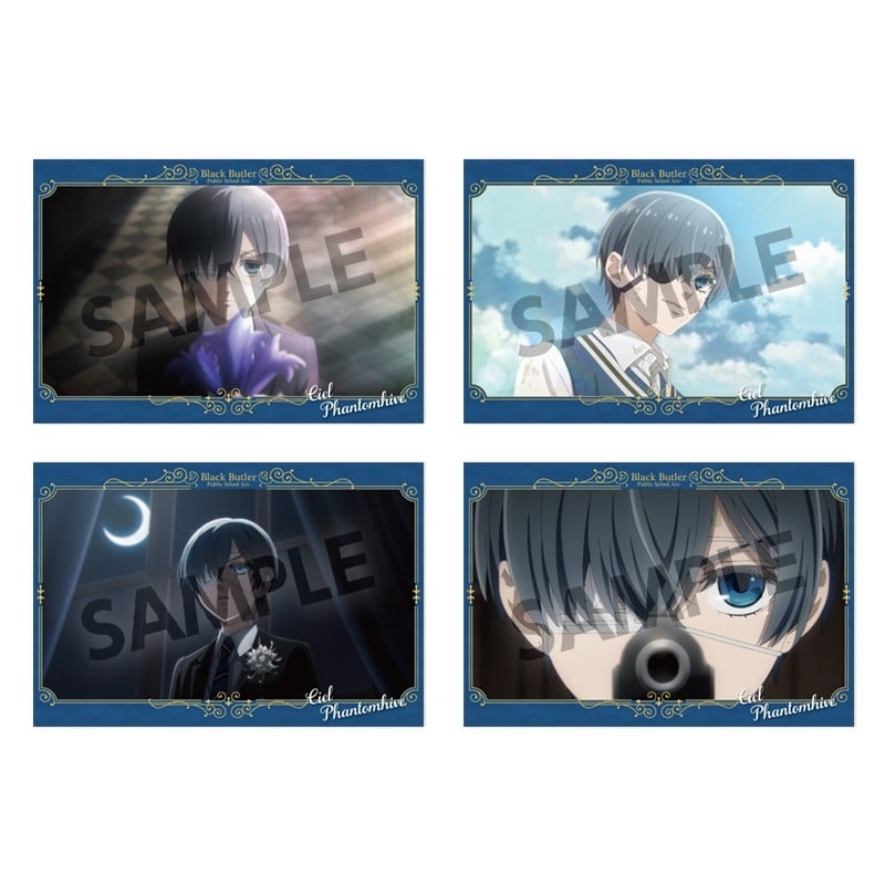 黒執事 — ポストカードセット シエル・ファントムハイヴ
 
2025年02月発売
 【アニメイト】
