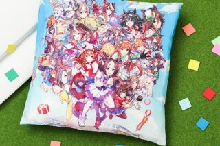 ウマ娘 プリティーダービー スクエアクッション /熱血ハチャメチャ大感謝祭!
 
2024年8月30日発売
 【アニメイト】