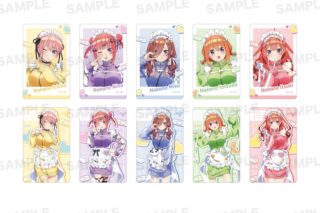 五等分の花嫁* トレーディングクリアカード(ジャージメイド ver.)
 
2025年08月上旬発売