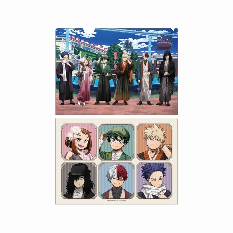 TVアニメ『僕のヒーローアカデミア』 描き下ろし 集合 花やしきver. クリアファイル
 
2025年8月27日発売
で取扱中