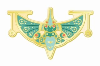『劇場版モノノ怪 第二章 火鼠』 京七宝帯留めブローチ 
2025年08月中旬発売