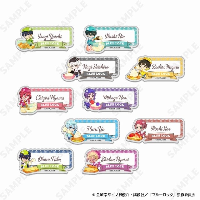 [アニメイト]ブルーロック トレーディングアクリルバッジ[Bon appétit]
 
2025年07月上旬発売