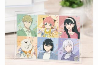 スパイファミリー 描き下ろし 集合 ホリデーパーティーver. A6アクリルパネル
 
2025年7月27日発売
 (アニメイト)
