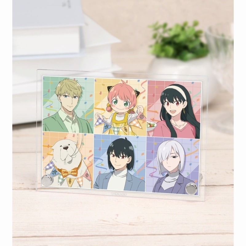 スパイファミリー 描き下ろし 集合 ホリデーパーティーver. A6アクリルパネル
 
2025年7月27日発売
 (アニメイト)