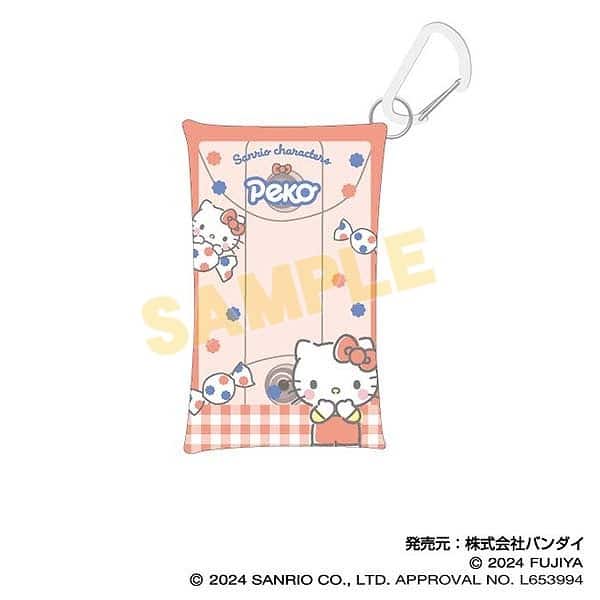 PEKO×サンリオキャラクターズ マルチクリアケースSサイズ 01 ハローキティ
 
2025年07月発売