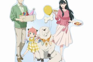 スパイファミリー 描き下ろし フォージャー家 ホリデーパーティーver. アクリルスタンド
 
2025年7月27日発売
 (アニメイト)