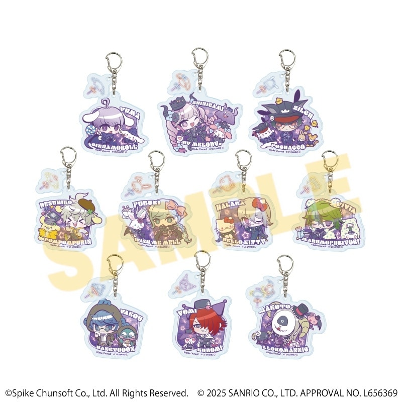 超探偵事件簿レインコード×サンリオキャラクターズ パーツ付きアクリルキーホルダー1月ブラインド(全10種)(ミニキャライラスト)
 
2025年06月下旬発売
で取扱中 (アニメイト)