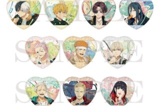 TVアニメ『ウィンドブレイカー (ウィンブレ)』 ランダムハート型グリッター缶バッジ 全10種
 
2025年07月発売