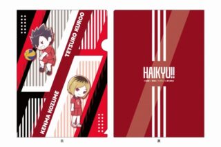 ハイキュー!! GraffArt クリアファイル  黒尾鉄朗/孤爪研磨
 
2025年4月25日発売
