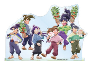 忍たま乱太郎 描き下ろしイラスト 6年生集合 みんなで下町散策の段ver. BIGアクリルスタンド 2025年6月上旬発売予定