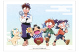 忍たま乱太郎 描き下ろしイラスト 1年生集合 みんなで下町散策の段ver. A3マット加工ポスター 2025年6月上旬発売予定