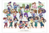 忍たま乱太郎 描き下ろしイラスト 全員集合 みんなで下町散策の段ver. A3マット加工ポスター 2025年6月上旬発売予定