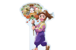 忍たま乱太郎 描き下ろしイラスト 平滝夜叉丸 みんなで下町散策の段ver. BIGアクリルスタンド 2025年6月上旬発売予定