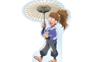 忍たま乱太郎 描き下ろしイラスト 不破雷蔵 みんなで下町散策の段ver. BIGアクリルスタンド 2025年6月上旬発売予定