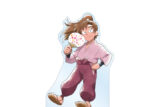忍たま乱太郎 描き下ろしイラスト 善法寺伊作 みんなで下町散策の段ver. BIGアクリルスタンド 2025年6月上旬発売予定