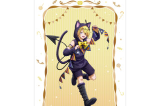 魔入りました! 入間くん 描き下ろしイラスト シャックス・リード ハロウィンver. A3マット加工ポスター 2025年6月中旬発売予定