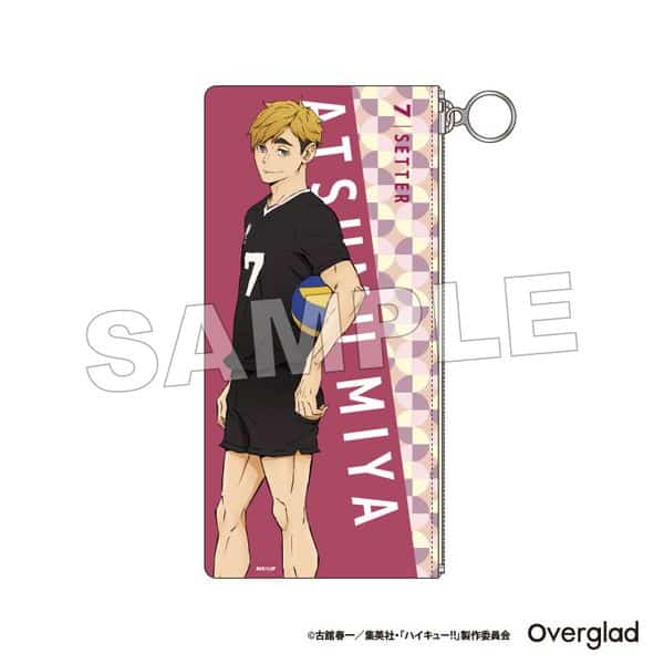 ハイキュー!! PVCポーチ パターンアート 宮侑 キャラアニで
                                                2025年8月発売