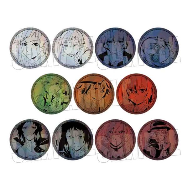 文豪ストレイドッグス トレーディングホログラム缶バッジ 第1シーズン 【1BOX】 キャラアニで
                                                2025年7月発売