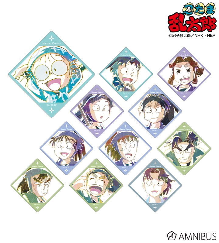 忍たま乱太郎 トレーディング Ani-Art アクリルコースター ver.A 2025年7月下旬発売予定