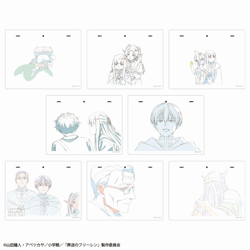 葬送のフリーレン 原画 トレーディングアクリルカード【全8種】
 
2024年9月1日発売