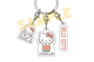 PEKO×サンリオキャラクターズ 3連アクリルキーホルダー 01 ハローキティ
 
2025年07月発売